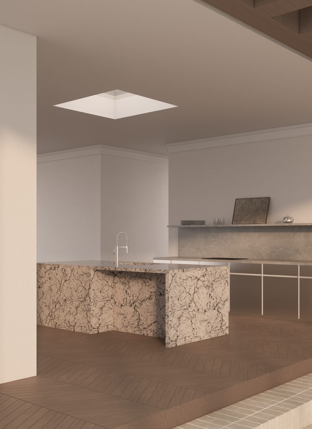 Grey Lynn Villa skylight detail