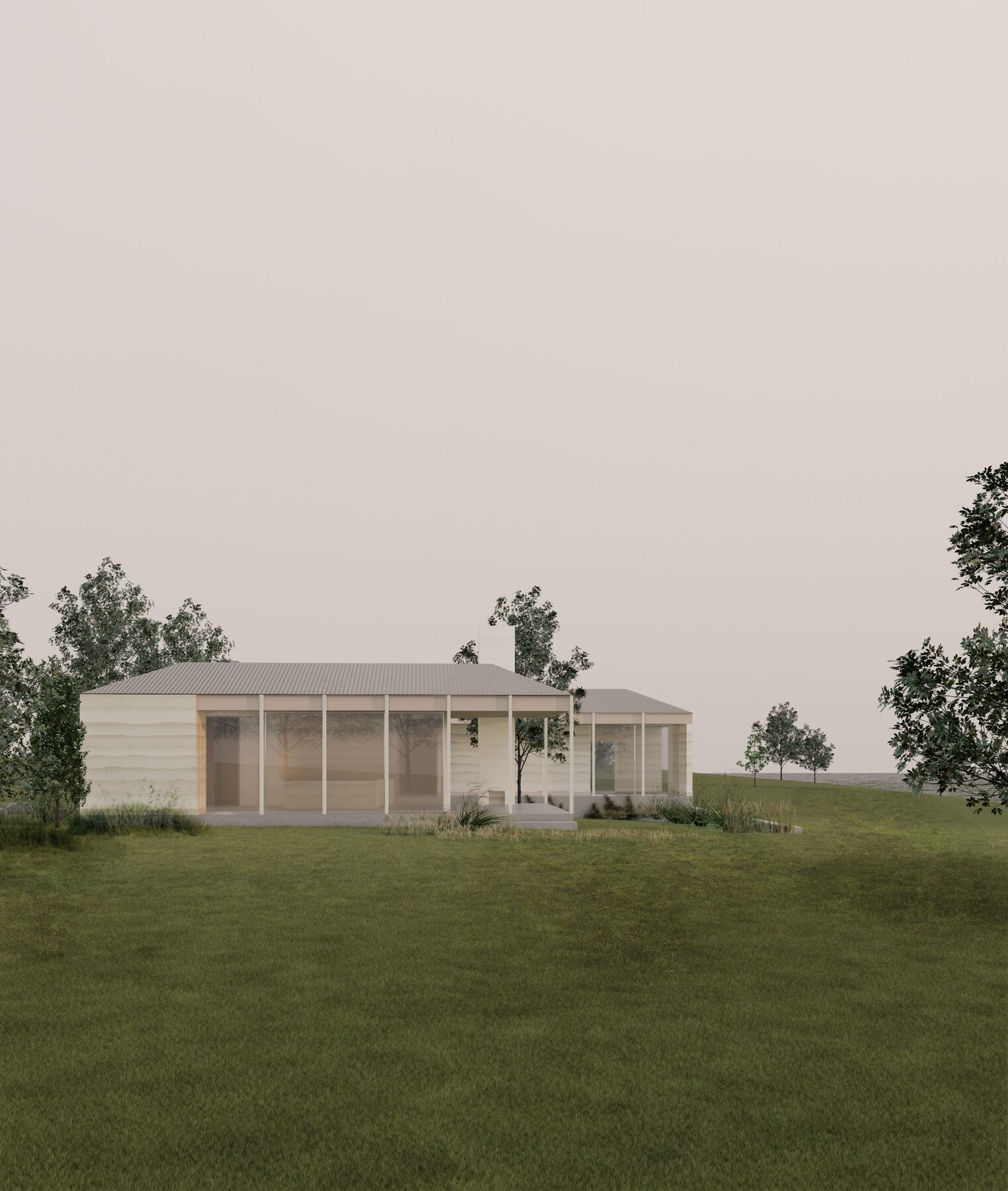 Sandspit Residence landscape connection