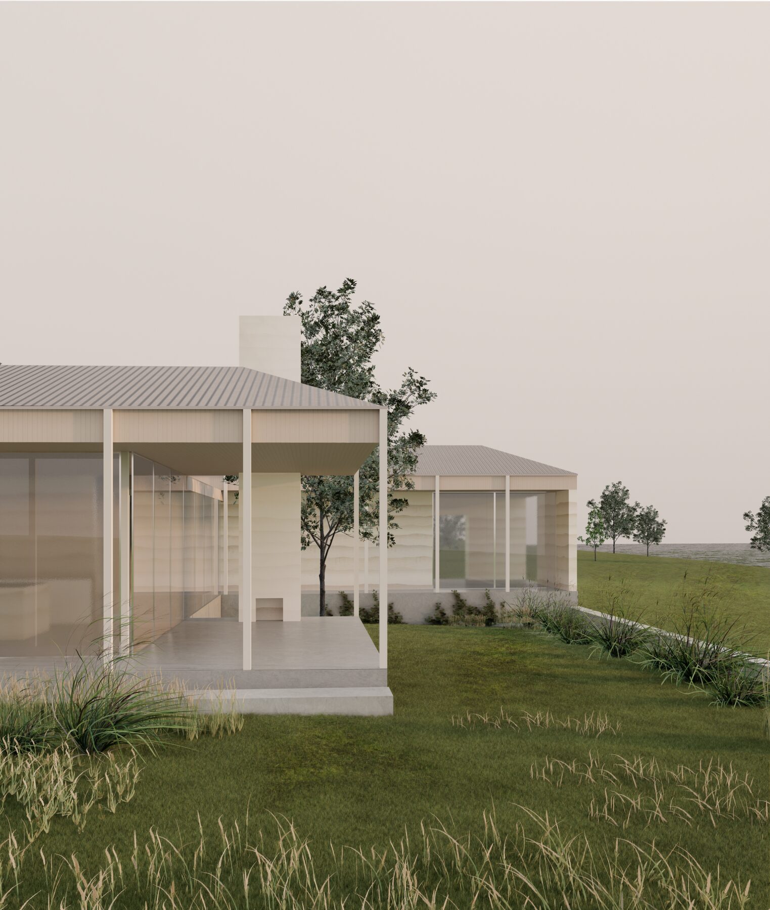 Sandspit Residence veranda